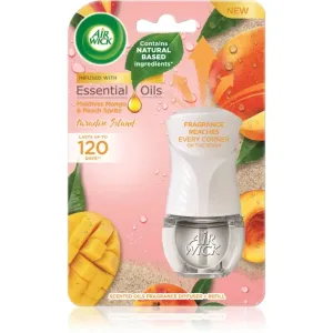 Air Wick Paradise Island Maldives Mango & Peach Spritz diffuseur électrique de parfum d'ambiance avec recharge 19 ml