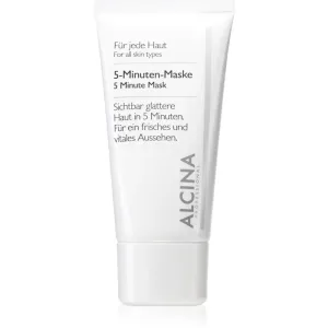 Alcina For All Skin Types masque 5 minutes pour un teint frais 50 ml #108371