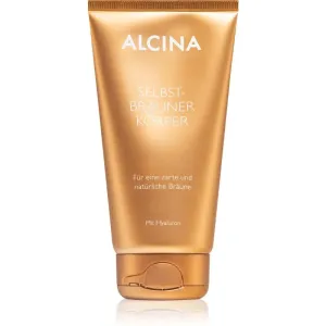 Alcina Self-tanning Body Cream crème auto-bronzante hydratante corps 150 ml