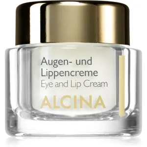Alcina Effective Care crème yeux et lèvres effet lissant 15 ml #108349