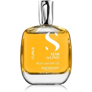 Alfaparf Milano Semi Di Lino Curls huile pour cheveux bouclés 100 ml