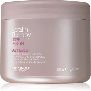 Alfaparf Milano Keratin Therapy Lisse Design après-shampooing lissant pour lisser les cheveux 500 ml #118301