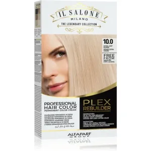 Alfaparf Milano Il Salone Milano Plex Rebuilder coloration cheveux permanente teinte 10.0 - Extra Light Blonde 1 pcs
