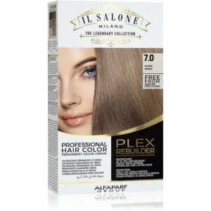 Alfaparf Milano Il Salone Milano Plex Rebuilder coloration cheveux permanente teinte 7.0 - Blonde 1 pcs