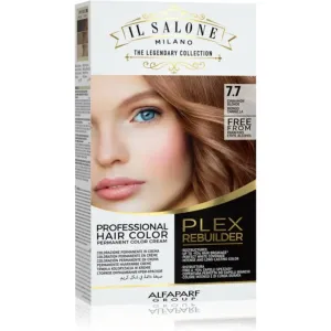 Alfaparf Milano Il Salone Milano Plex Rebuilder coloration cheveux permanente teinte 7.7 - Cinnamon Blonde 1 pcs