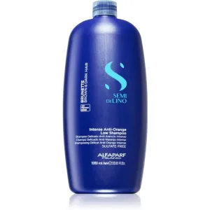 Alfaparf Milano Semi di Lino Brunette shampoing colorant neutralisant les reflets cuivrés 1000 ml