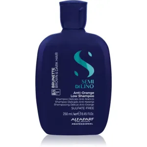 Alfaparf Milano Semi di Lino Brunette shampoing colorant neutralisant les reflets cuivrés 250 ml