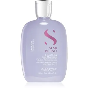 Alfaparf Milano Semi di Lino Smooth shampooing lissant pour cheveux indisciplinés et frisottis 250 ml