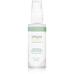 Allegro Natura Organic déodorant rafraîchissant en spray 30 ml