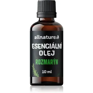 Allnature Rosemary essential oil huile essentielle parfumée pour soutenir la mémoire et favoriser la concentration 10 ml