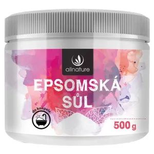 Allnature Epsom salt sel de bain 500 g