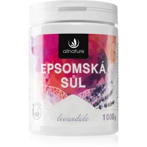Allnature Epsom salt Lavender sel de bain 1000 g