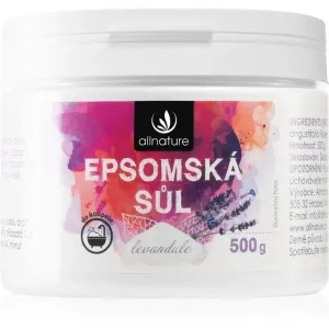 Allnature Epsom salt Lavender sel de bain 500 g