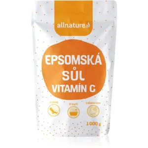 Allnature Epsom salt Vitamin C sel de bain 1000 g