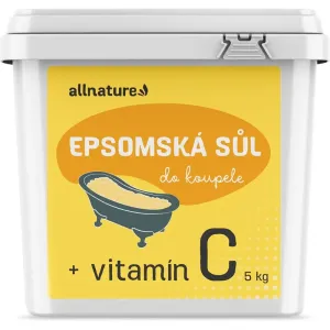 Allnature Epsom salt Vitamin C sel de bain à la vitamine C 5000 g