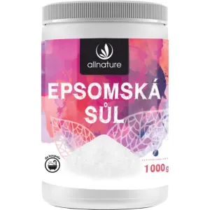 Allnature Epsom salt sel de bain 1000 g