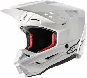 Alpinestars S-M5 Solid Helmet White Glossy XL Casque