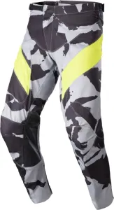 Alpinestars Racer Tactical Pants Gray/Camo/Yellow Fluorescent 30 Pantalons de motocross