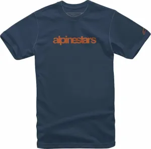 Alpinestars Heritage Logo Tee Navy/Rust 2XL Tee Shirt