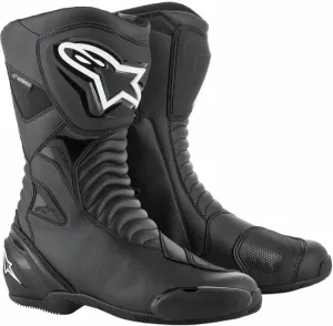 Alpinestars SMX S Waterproof Boots Black/Black 37 Bottes de moto