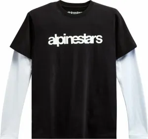 Alpinestars Stack LS Knit Black/White 2XL Tee Shirt