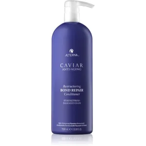 Alterna Caviar Anti-Aging Restructuring Bond Repair après-shampoing rénovateur pour cheveux affaiblis 976 ml