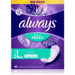 Always Daily Fresh Long protège-slips sans parfum 52 pcs