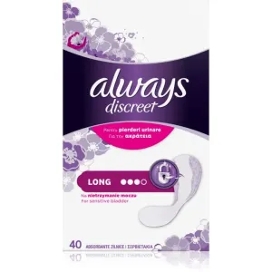 Always Discreet Long serviettes incontinence 40 pcs