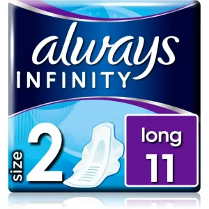 Always Infinity Long Size 2 serviettes hygiéniques 11 pcs