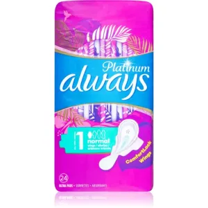 Always Platinum Normal Size 1 serviettes hygiéniques 24 pcs
