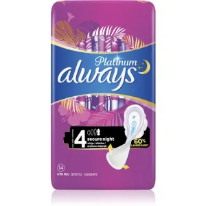 Always Ultra Secure Night serviettes hygiéniques 56 pcs