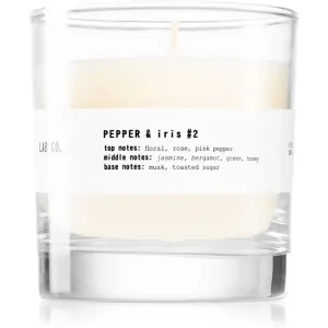 Ambientair Lab Co. Pepper & Iris bougie parfumée 200 g