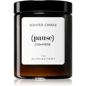 Ambientair The Olphactory Cashmere bougie parfumée (brown) Pause 135 g