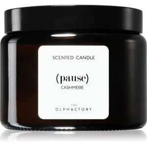 Ambientair The Olphactory Cashmere bougie parfumée (brown) Pause 360 g