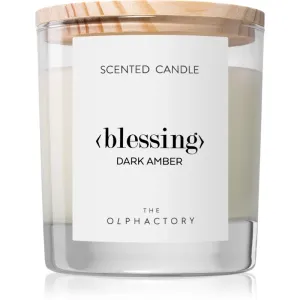 Ambientair The Olphactory Dark Amber bougie parfumée Blessing 200 g