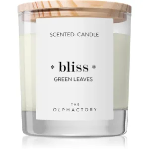 Ambientair The Olphactory Green Leaves bougie parfumée Bliss 200 g