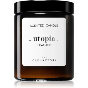 Ambientair The Olphactory Leather bougie parfumée Utopia 135 g