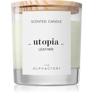 Ambientair The Olphactory Leather bougie parfumée Utopia 200 g