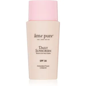 âme pure Daily Sunscreen crème solaire visage 50 ml