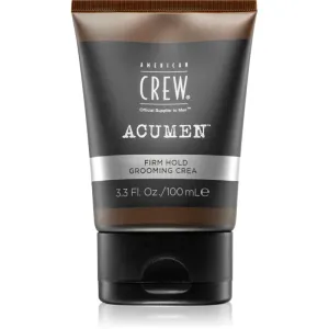 American Crew Acumen Firm Hold Grooming Cream crème coiffante fixation extra forte pour homme 100 ml