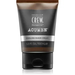 American Crew Acumen Cooling Shave Cream crème hydratante rafraîchissante rasage pour homme 100 ml