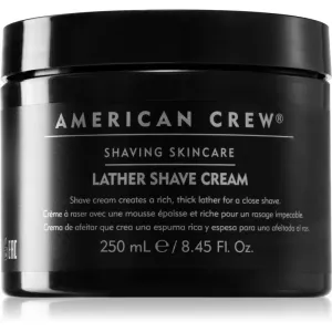 American Crew Shave & Beard Lather Shave Cream crème à raser 250 ml