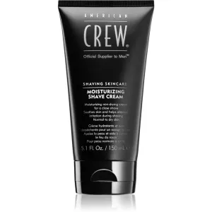 American Crew Shave & Beard Moisturizing Shave Cream crème à raser hydratante pour peaux normales et sèches 150 ml