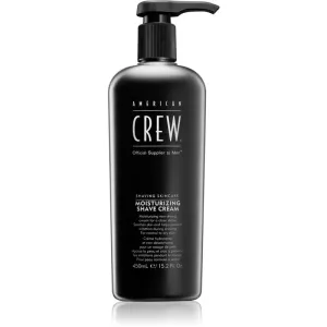 American Crew Shave & Beard Moisturizing Shave Cream crème à raser hydratante pour peaux normales et sèches 450 ml