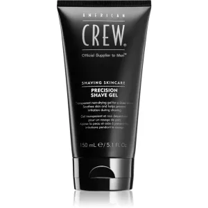 American Crew Shave & Beard Precision Shave Gel gel de rasage peaux sensibles 150 ml