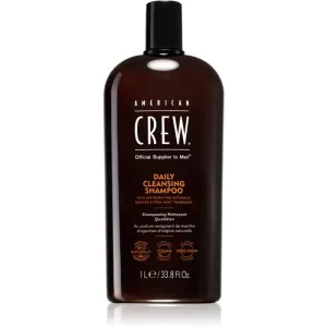 American Crew Daily Cleansing Shampoo shampoing purifiant pour homme 1000 ml