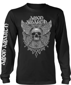 Amon Amarth T-shirt Grey Skull Black L #538271