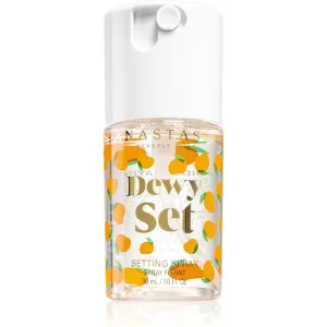 Anastasia Beverly Hills Dewy Set Setting Spray Mini brume illuminatrice visage avec parfums Mango 30 ml