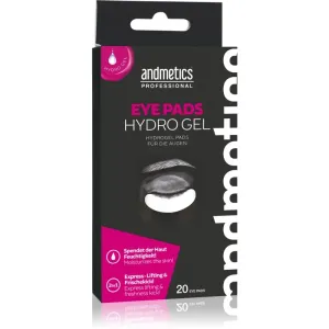 andmetics Professional Hydro Gel Pads timbres de gel hydratant contour des yeux 25 pcs