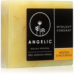 Angelic Soap fondant Calendula & Lemon balm savon naturel extra-doux 105 g